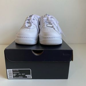 NIKE WHITE AF1 PIXEL